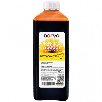 Чорнило Barva Brother BT5000Y 1 л (BBT5000Y-780)