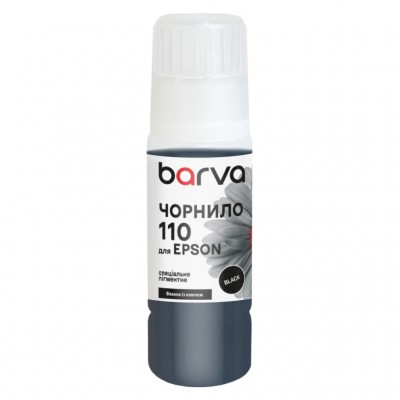 Чорнило Barva Epson 110 BK 70 мл, OneKey, pigmented (E110-724e)