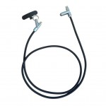 Дата кабель USB-C to USB-C 1.2m PD3.1 100W braided black XoKo (XK-SC-HLD-200-BK)