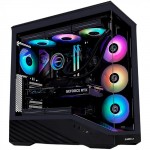 Корпус для ПК Lian Li V100R case with pre-installed four 120mm RGB PWM fan, Black (G99.V100RX.01)