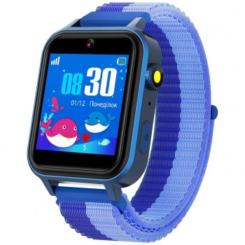 Смарт-годинник Amigo GO10S Pro WIFI Синій Смарт-годинник для дітей (1182492)
