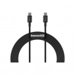 Дата кабель USB-C to USB-C 1.0m 5A Black Baseus (CATYS-B01)