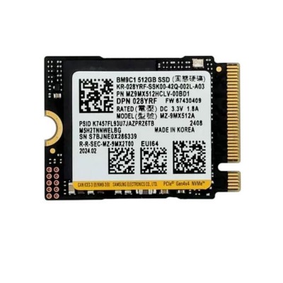 SSD 512GB Samsung M.2 2230 PCIe 4.0 x4 TLC (MZ-9MX512A)