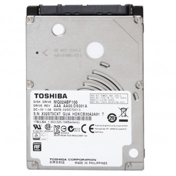Жорсткий Диск 2.5" SATA 1.0TB Toshiba 5400rpm 128MB (MQ02ABF100)_Refurbished