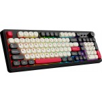 Клавіатура Ajazz AF98 Plus Wireless/Bluetooth/USB UA Black/White/Re (AF98-PLUS-BSR)