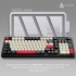 Клавіатура Ajazz AF98 Plus Wireless/Bluetooth/USB UA Black/White/Re (AF98-PLUS-BSR)