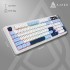 Клавіатура Ajazz AF98 Plus Wireless/Bluetooth/USB UA White/Blue (AF98-PLUS-GB)