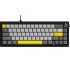 Клавіатура Ajazz AK650 Moon Yellow Switch USB UA Black/Grey/Yellow (AK650-MY-GWY)