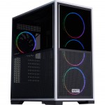 Корпус 1stPlayer IF8-BK-4FO7-14 Black