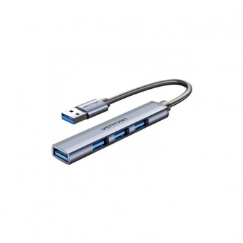 USB-хаб Vention USB 3.0 to1xUSB 3.0 + 3xUSB 2.0 gray (CKOHB)
