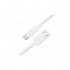 Дата кабель USB 2.0 AM to USB-C 1.2m 3A white Acefast (6974316284260)