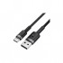 Дата кабель USB 2.0 AM to USB-C 1.2m 60W black Acefast (6974316285144)