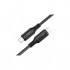 Дата кабель USB-C to USB-C 1.2m 3A 60W silicone black Acefast (6974316284161)
