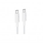 Дата кабель USB-C to USB-C 1.2m 3A white Acefast (6974316284253)