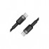 Дата кабель USB-C to USB-C 1.2m 60W black Acefast (6974316285137)