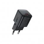 Зарядний пристрій 1xUSB-C 30W Gan A118 Fast Charger black Acefast (6974316284994)