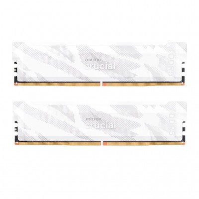 Пам'ять DDR5 32GB (2x16GB) 6400 MHz Pro Overclocking White MICRON CP2K16G64C32U5W
