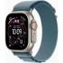 Смарт-годинник Apple Watch Ultra 3 GPS + Cellular 49mm Natural Titanium Case with Light Blue Alpine Loop - Medium (MEWM4QP/A)
