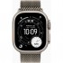 Смарт-годинник Apple Watch Ultra 3 GPS + Cellular 49mm Natural Titanium Case with Natural Titanium Milanese Loop - Sm (MEWW4QP/A)