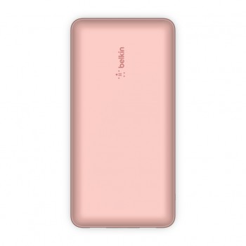 УМБ Belkin 20000mAh 15W, Dual USB-A, USB-C Rose Gold (BPB012BTRG)