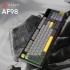 Клавіатура Ajazz AF98 USB UA Black/Grey/Yellow (AF98-BGY)