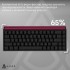 Клавіатура Ajazz NK68 Red Switch USB UA Black (NK68-R-S-B)