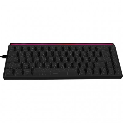 Клавіатура Ajazz NK68 Red Switch USB UA Black (NK68-R-S-B)