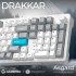 Клавіатура GamePro Asgard Drakkar Keychron Super Red Switch Wireless/ (MK305WH)