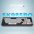 Клавіатура OfficePro SK985BO Bluetooth/Wireless UA Black/White (SK985BO)