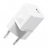 Зарядний пристрій Baseus GaN5 Fast Charger USB-C 20W white (CCGN050102)