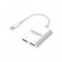 Адаптер Lightning to Lightning 12W + Lightning audio Promate (medialink-i2i)