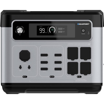 Зарядна станція BLAUPUNKT JuiceBox 2000, 2400W, 2048Wh, LiFePO4 з водонепроникною сумкою