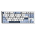 Клавіатура Ajazz AK870 V2 Flying Fish Switch USB UA White/Blue (AK870-V2-FF-BWB)