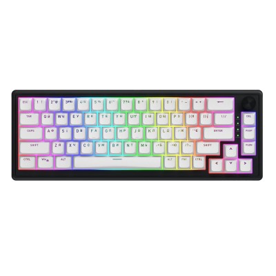 Клавіатура Hator Skyfall 65 MAG ULTRA 8K Aurum Ice RGB USB UA Black (HTK1860UA)