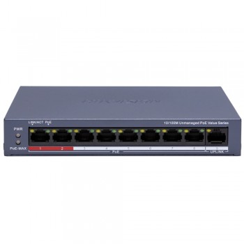 Комутатор Hikvision DS-3E0109P-E/M(C) POE