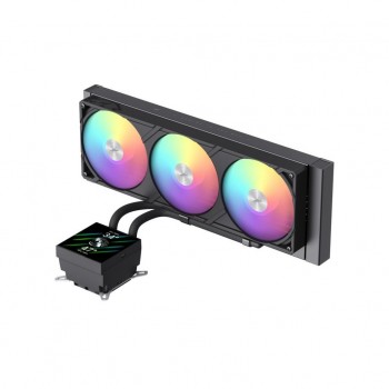 Кулер універсальний GAMEMAX GLACIER 360 LCD BK