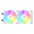 Кулер універсальний ID-Cooling FX240 LCD WHITE