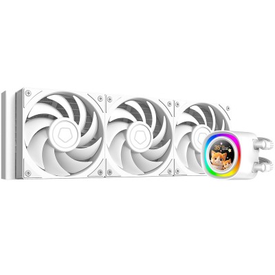Кулер універсальний ID-Cooling FX360 LCD PE WHITE