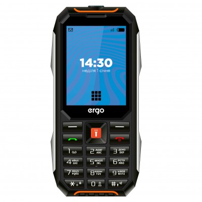 Мобільний телефон Ergo E283 Black Orange