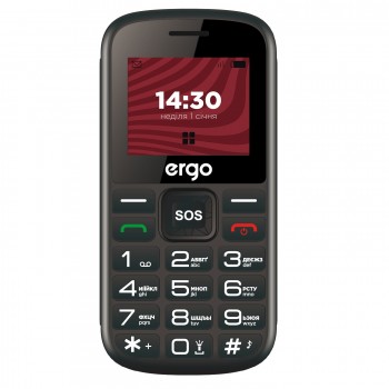 Мобільний телефон Ergo R202 Black