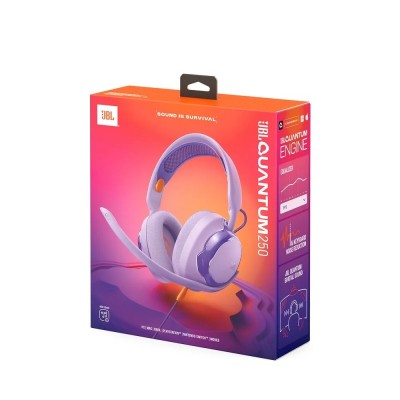 Навушники JBL Quantum 250 Purple (JBLQTUM250PUR)