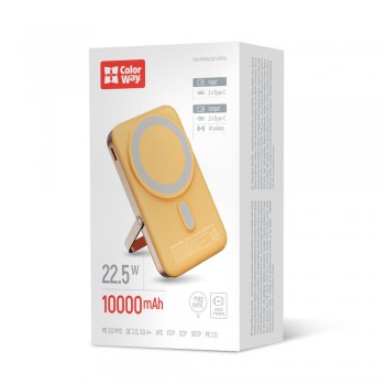 УМБ Colorway 10 000 mAh PD/22.5W, 15W MagSafe & Watch Wireless (CW-PB100LPA2Y-WPDD)