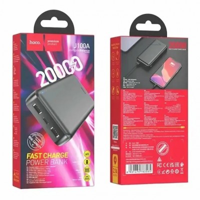 УМБ Hoco J100A 20000mAh Black (6931474783585)