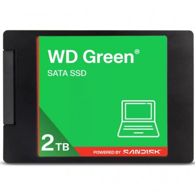 SSD 2.5" 2TB GREEN Western Digital WDS200T5G0A-00CPT0