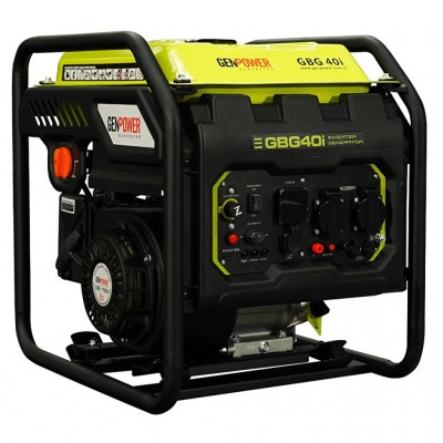 Генератор GenPower інверторний GBG 40I 3.2kW, 230V, 50Hz, 15.0л. (GBG 40I)