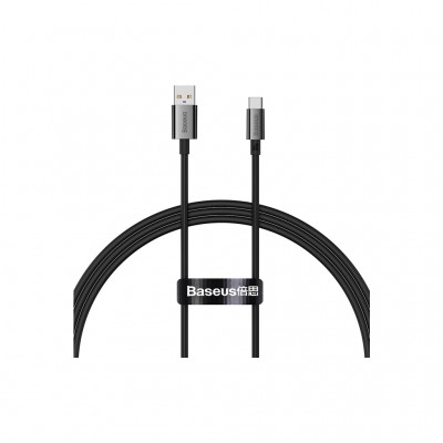 Дата кабель USB 2.0 AM to USB-C 2.0m Superior Fast Charging 100W cluster black Baseus (P10320102114-02)