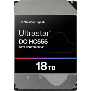 Жорсткий диск 3.5" 18TB HC555 WDC Hitachi HGST WUH722018CLE6L4