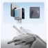 Зарядний пристрій Anker 2xUSB-C PD100W + 1xUSB GaN w Display + cable USB-C silver (B121BG41)