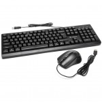 Комплект (клавіатура, миша) Hölmer SO-01 USB UA Black (SO-01)