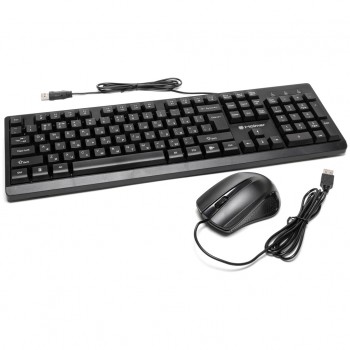 Комплект (клавіатура, миша) Hölmer SO-01 USB UA Black (SO-01)